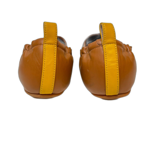 FitFlop Allegro Slip OnToning Loafer Flat Brown Leather Shoe Women's Size 8.5 - Picture 4 of 7